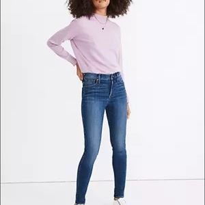 10" High-Rise Skinny Jeans in Bradshaw Wash